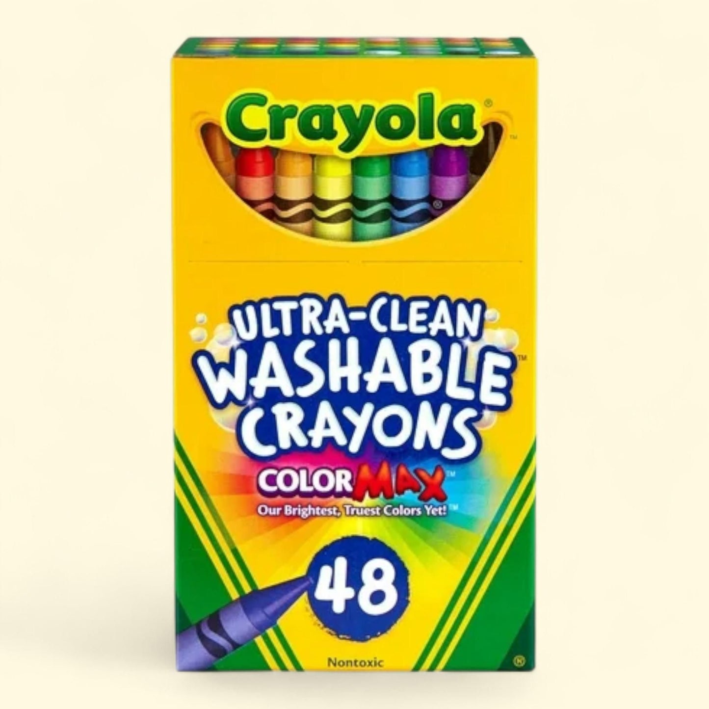 Crayola Ultra-Clean Washable Crayons, 48 Count — authentic US product shipped worldwide by Treatspree