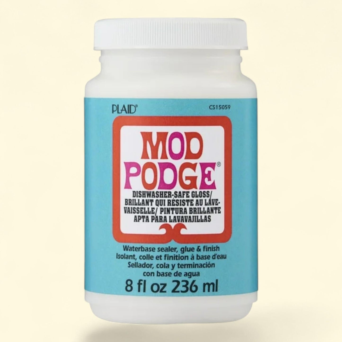 Mod Podge Dishwasher Safe Sealer, Gloss Finish, 8 fl oz