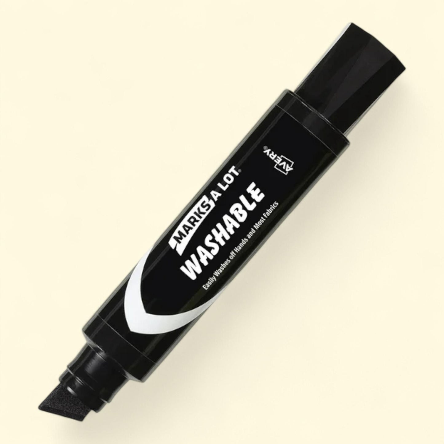 Avery Marks A Lot Washable Marker, Jumbo, 1 Black Marker — authentic US product shipped worldwide by Treatspree