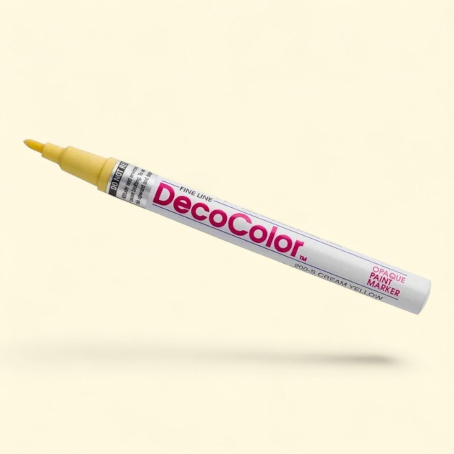 Marvy Uchida Fine Line Opaque Paint Marker, Cream Yellow, 1 Pack — authentic US product shipped worldwide by Treatspree