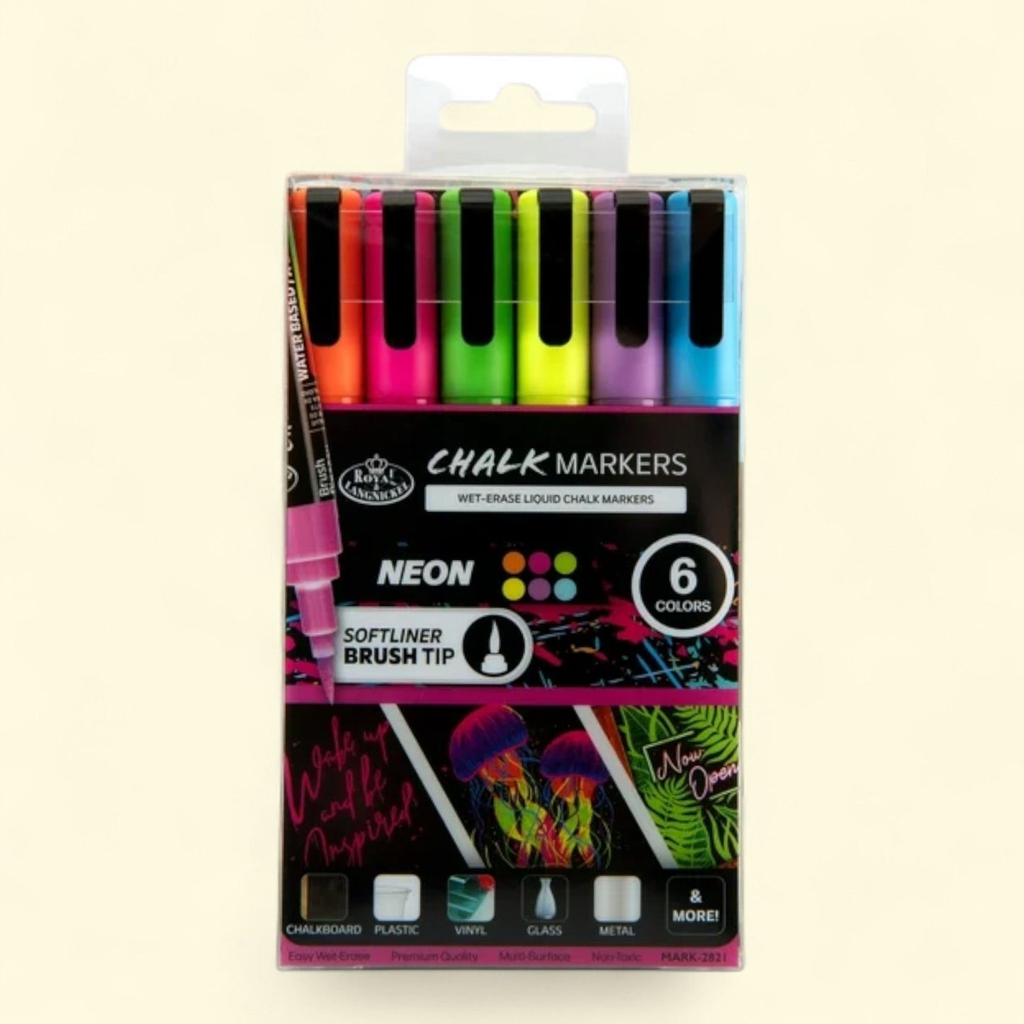 Royal & Langnickel - Artist Chalk Markers, 6pc — authentic US product shipped worldwide by Treatspree