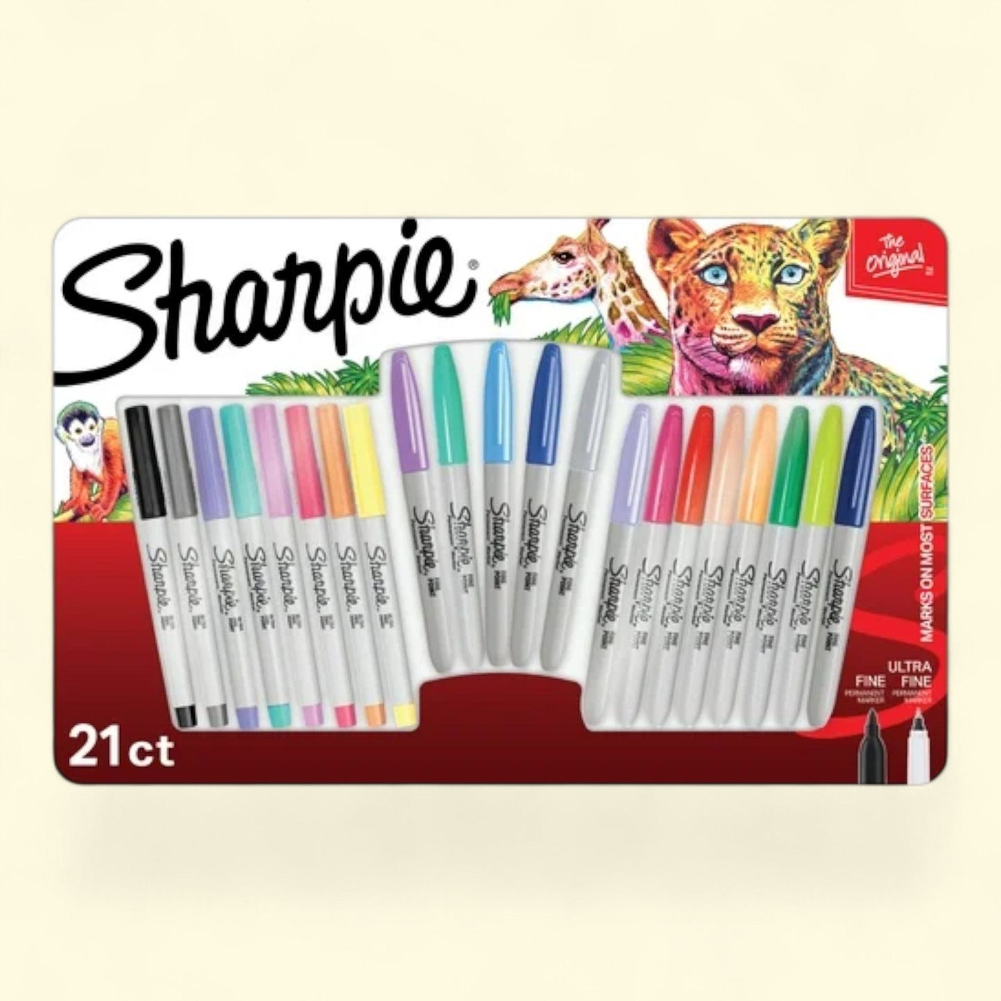 Sharpie Permanent Markers, 21 Count — authentic US product shipped worldwide by Treatspree