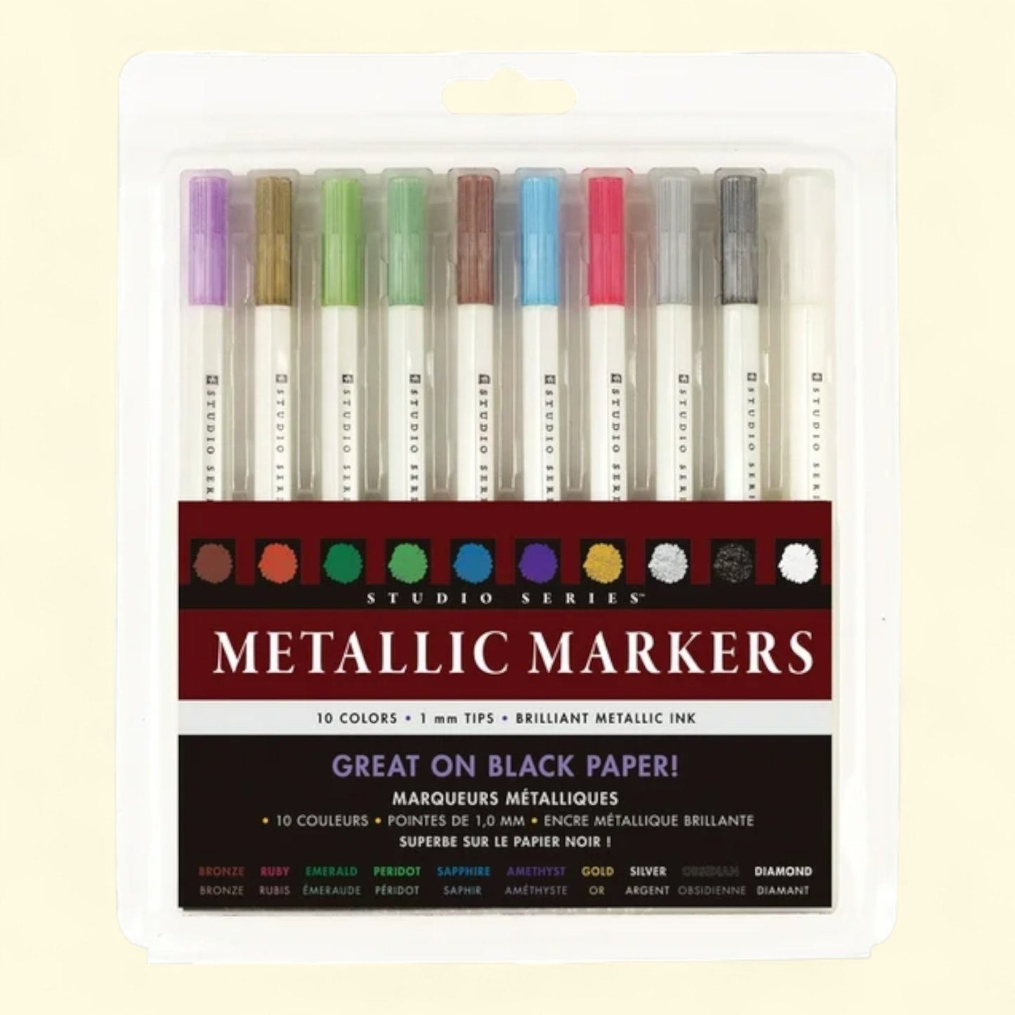 Studio Series Metallic Marker Set