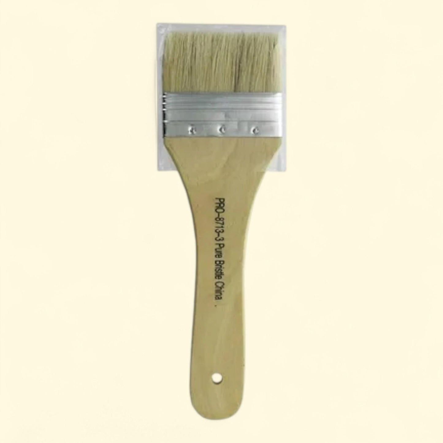 Pro Art Brush White Bristle Wide Wash 3x1.5" — authentic US product shipped worldwide by Treatspree
