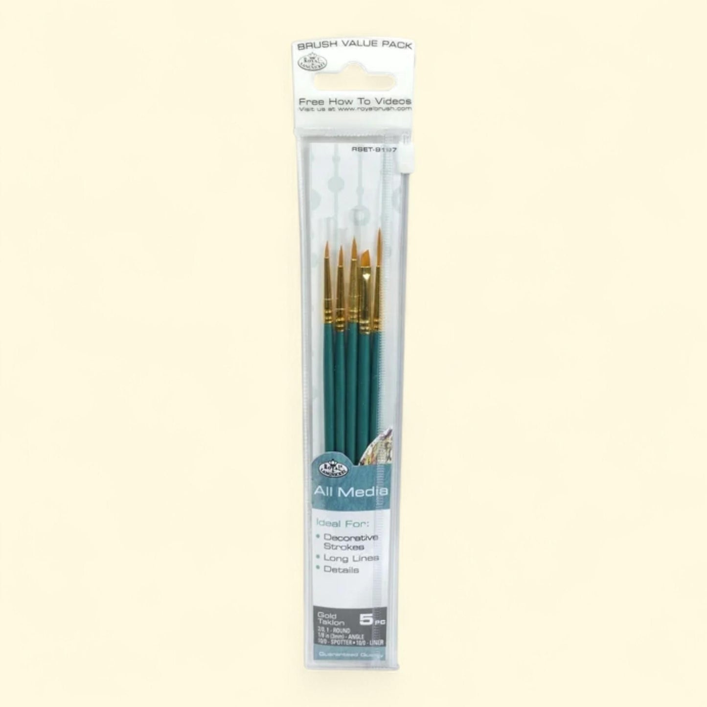 Royal & Langnickel Brush Set, 5pc