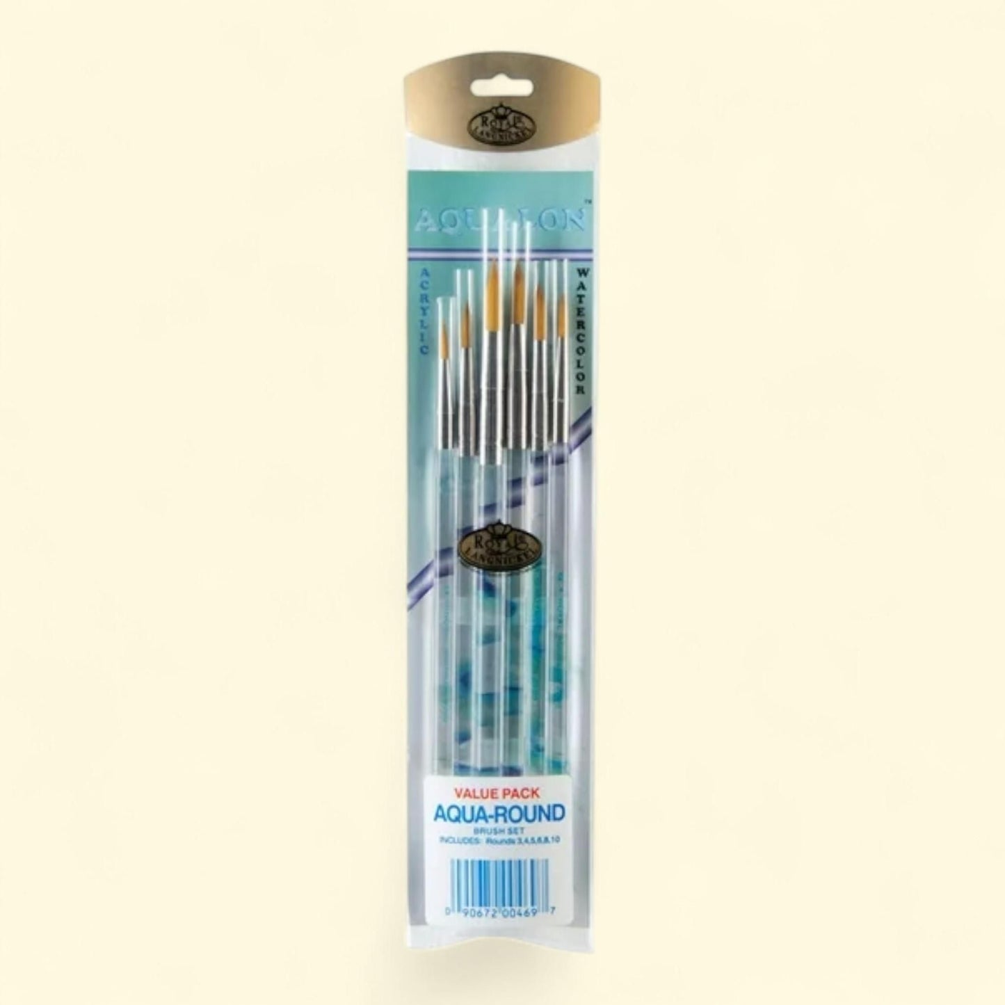 Royal & Langnickel Aqualon 6pc Round Brush Set — authentic US product shipped worldwide by Treatspree