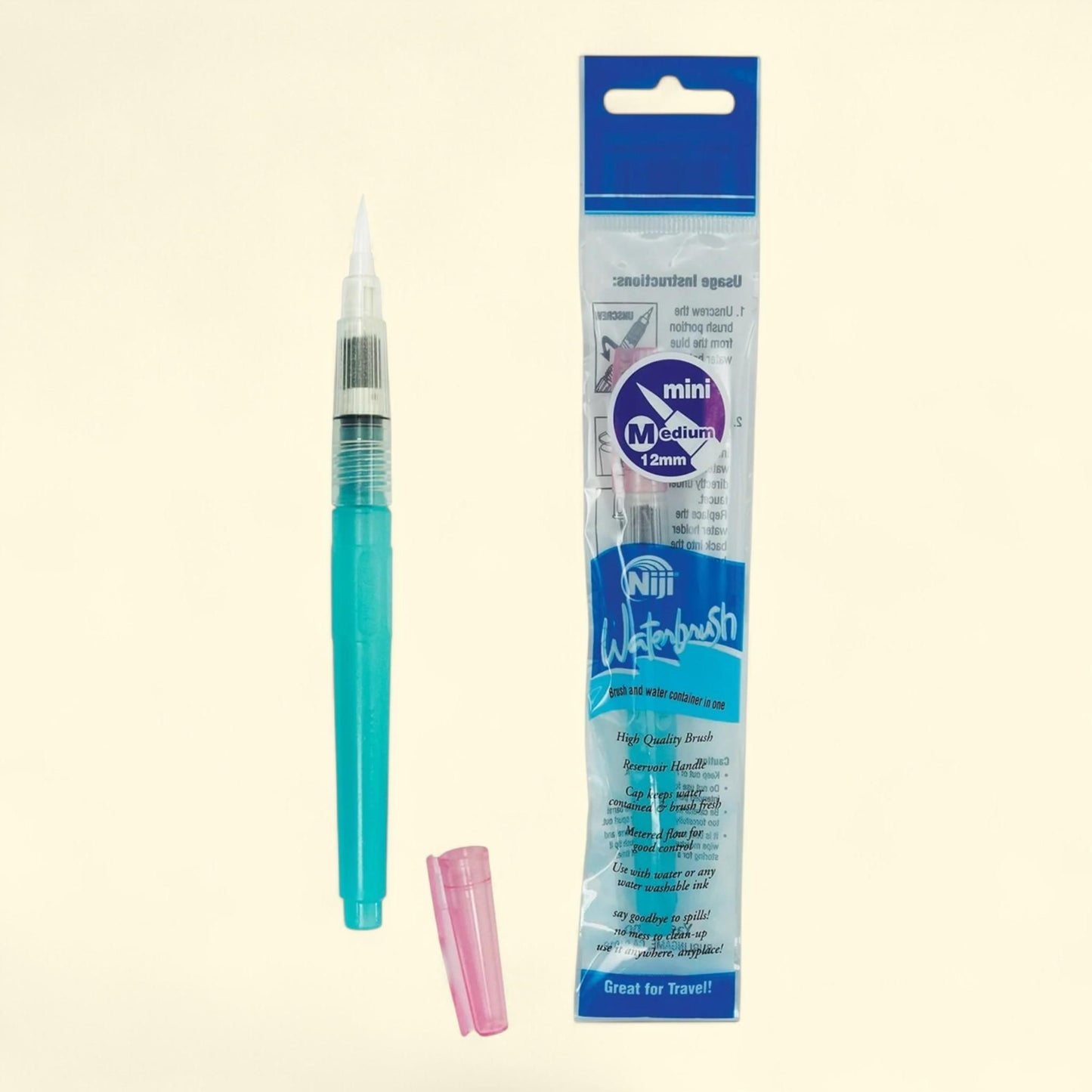 Yasutomo Niji Waterbrush, Mini, 1ct — authentic US product shipped worldwide by Treatspree