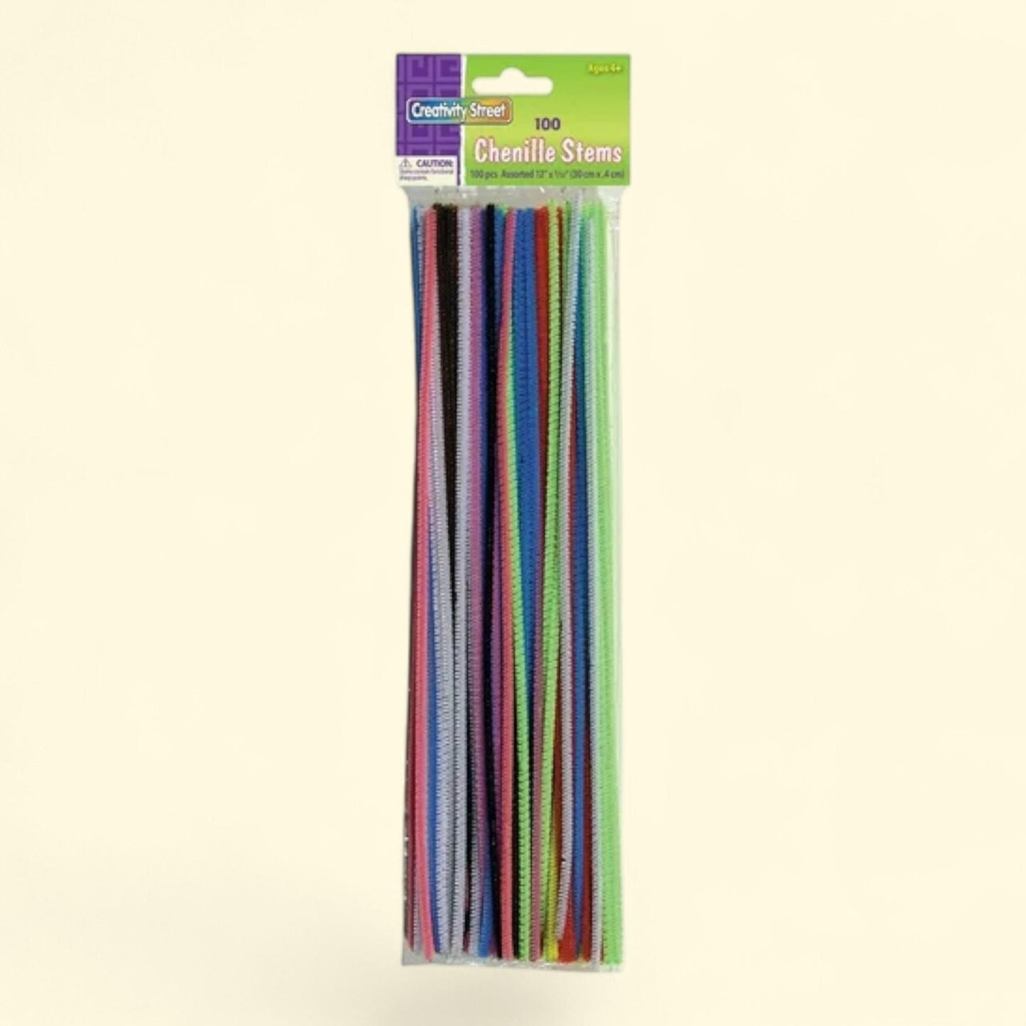 Creativity Street Chenille Stems, 1/8 x 12 Inches, Pack of 100 — authentic US product shipped worldwide by Treatspree