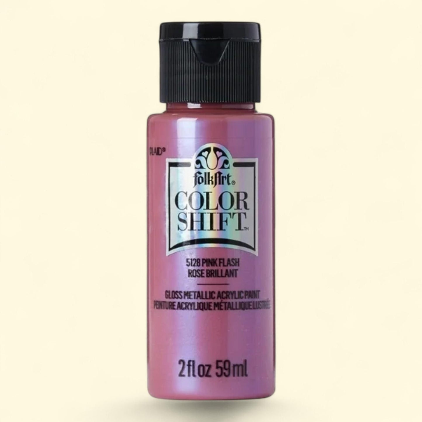 FolkArt Color Shift Acrylic Craft Paint, Pink Flash, 2 fl oz