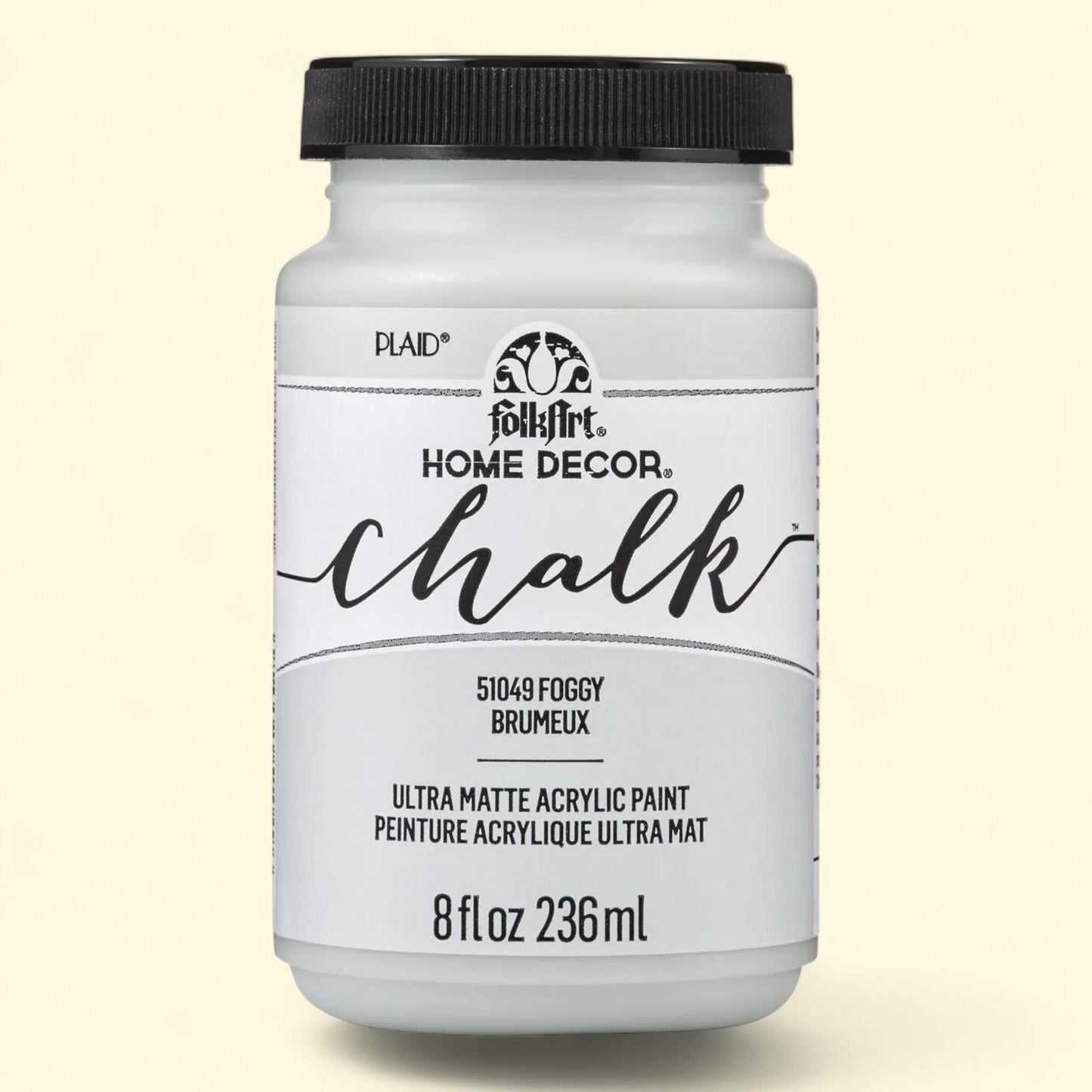 FolkArt Home Décor Chalk Acrylic Craft Paint, Foggy, 8 fl oz