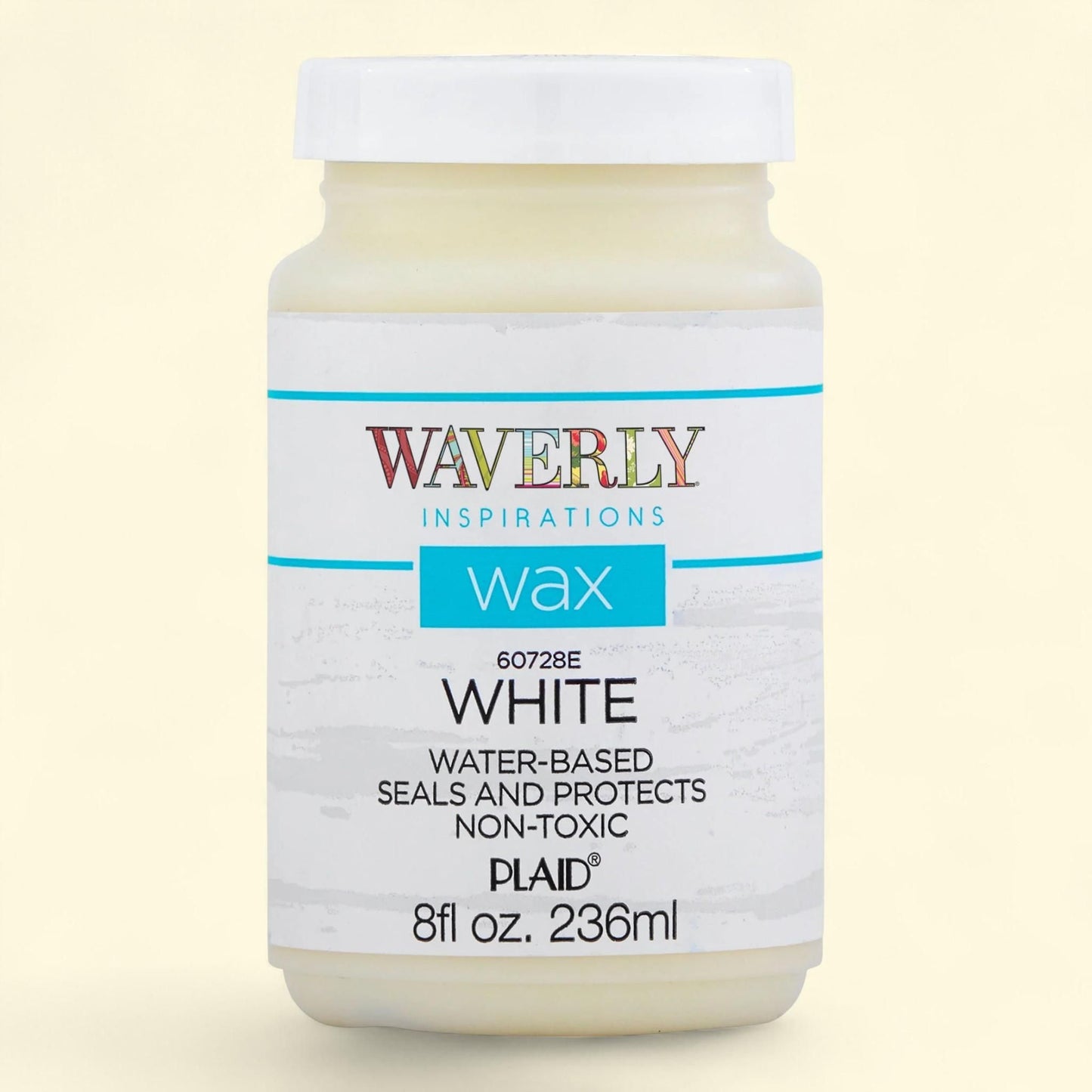 Cire pour peinture à la craie Waverly Inspirations, blanche, 237 ml