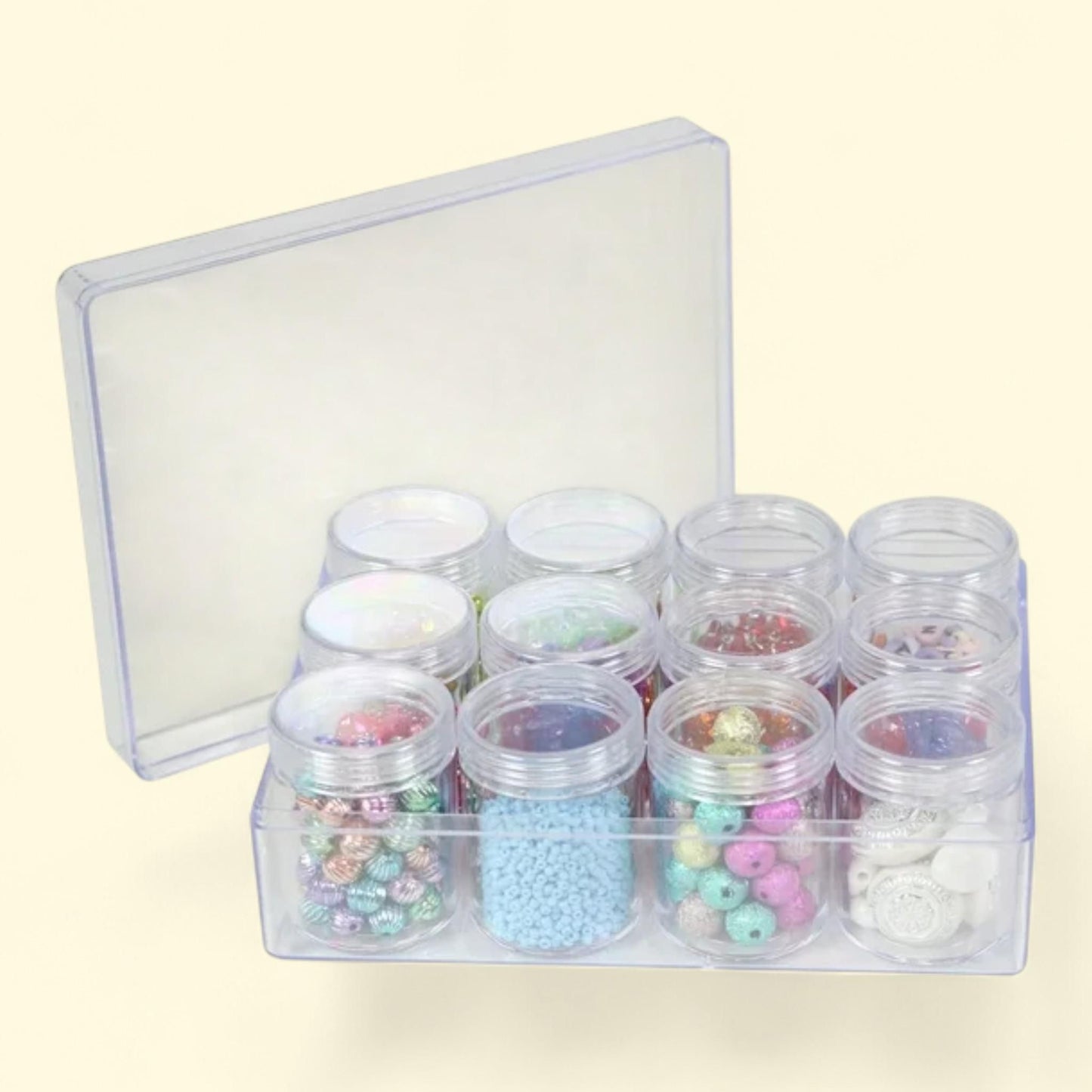Everything Mary Beading Craft Storage Box, 12-Unit, Clear — authentic US product shipped worldwide by Treatspree