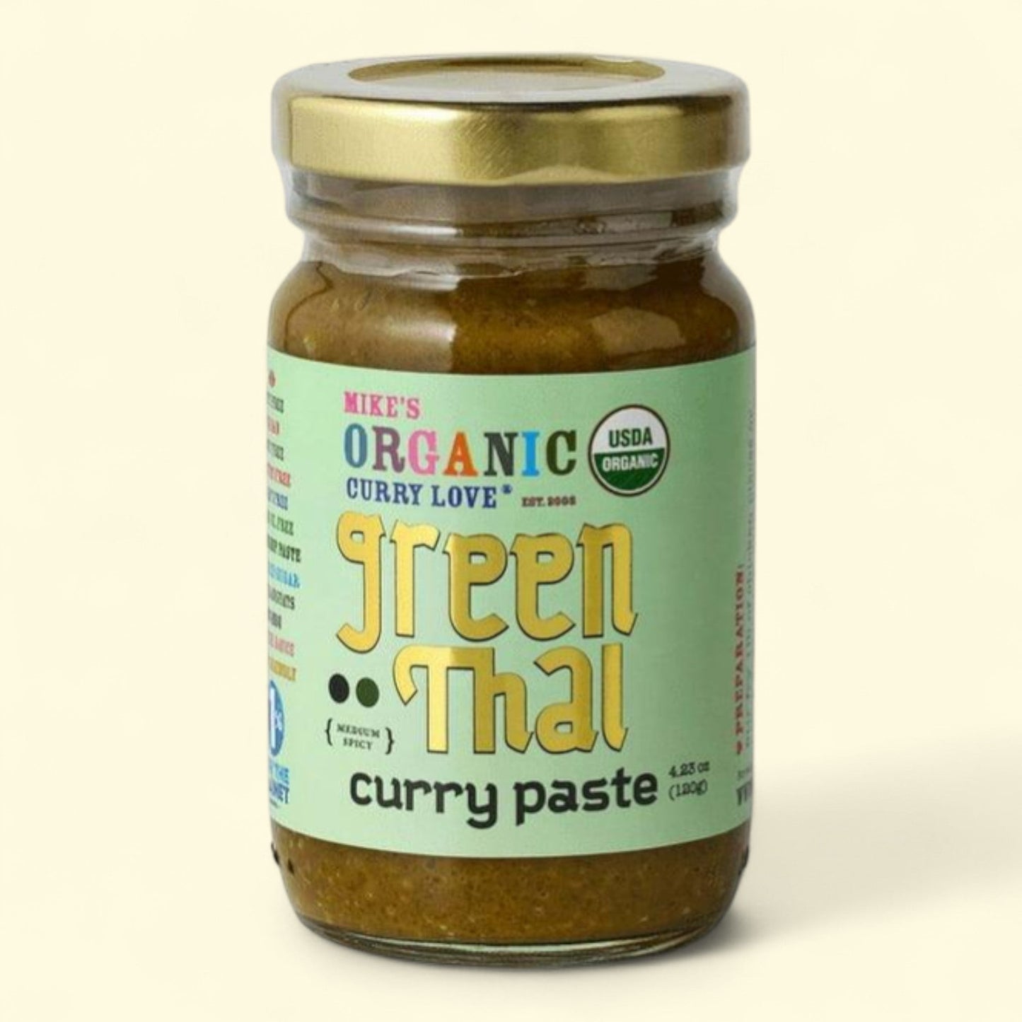 Organic Green Thai Curry Paste, 4.23 oz