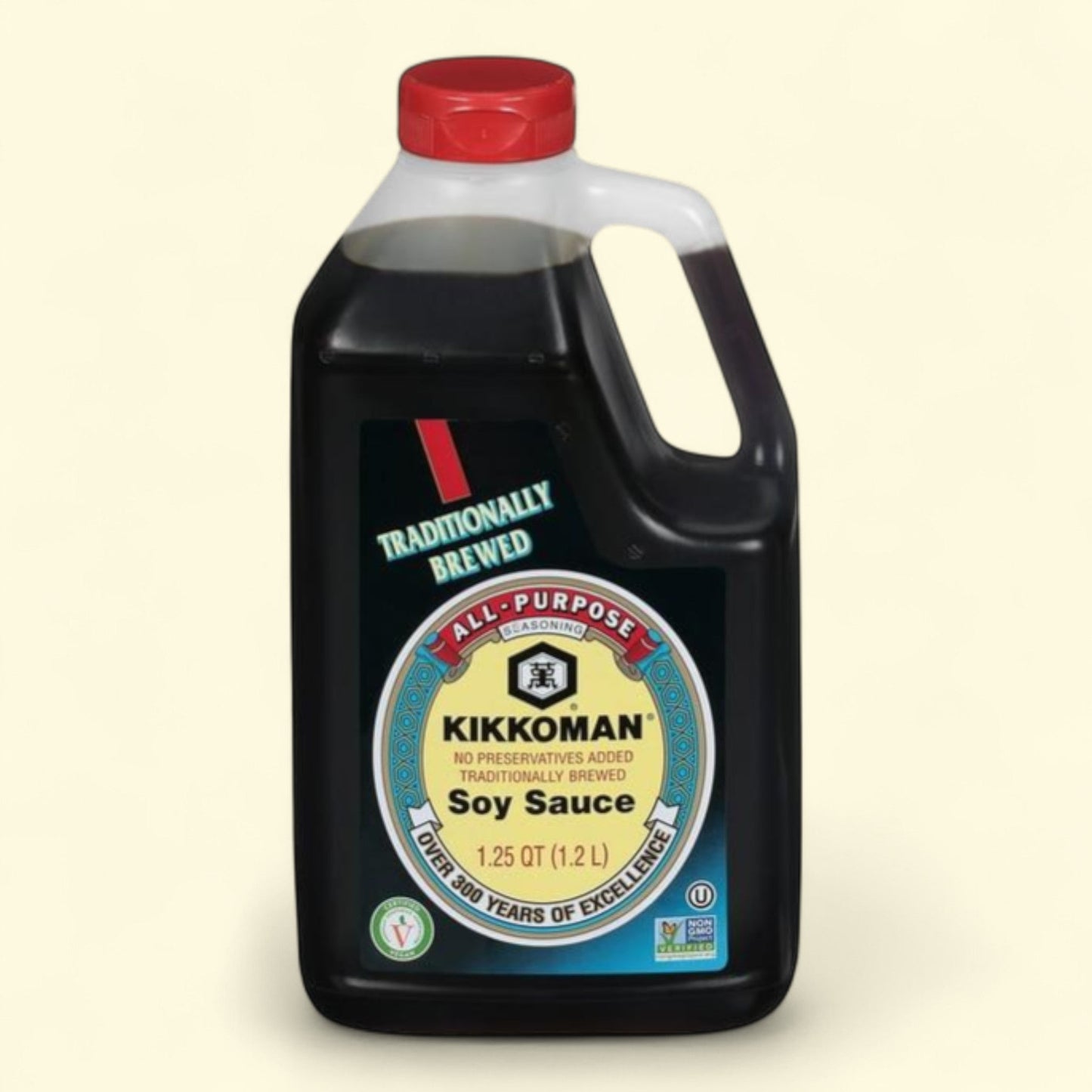 Sauce soja Kikkoman, 1,25 litre