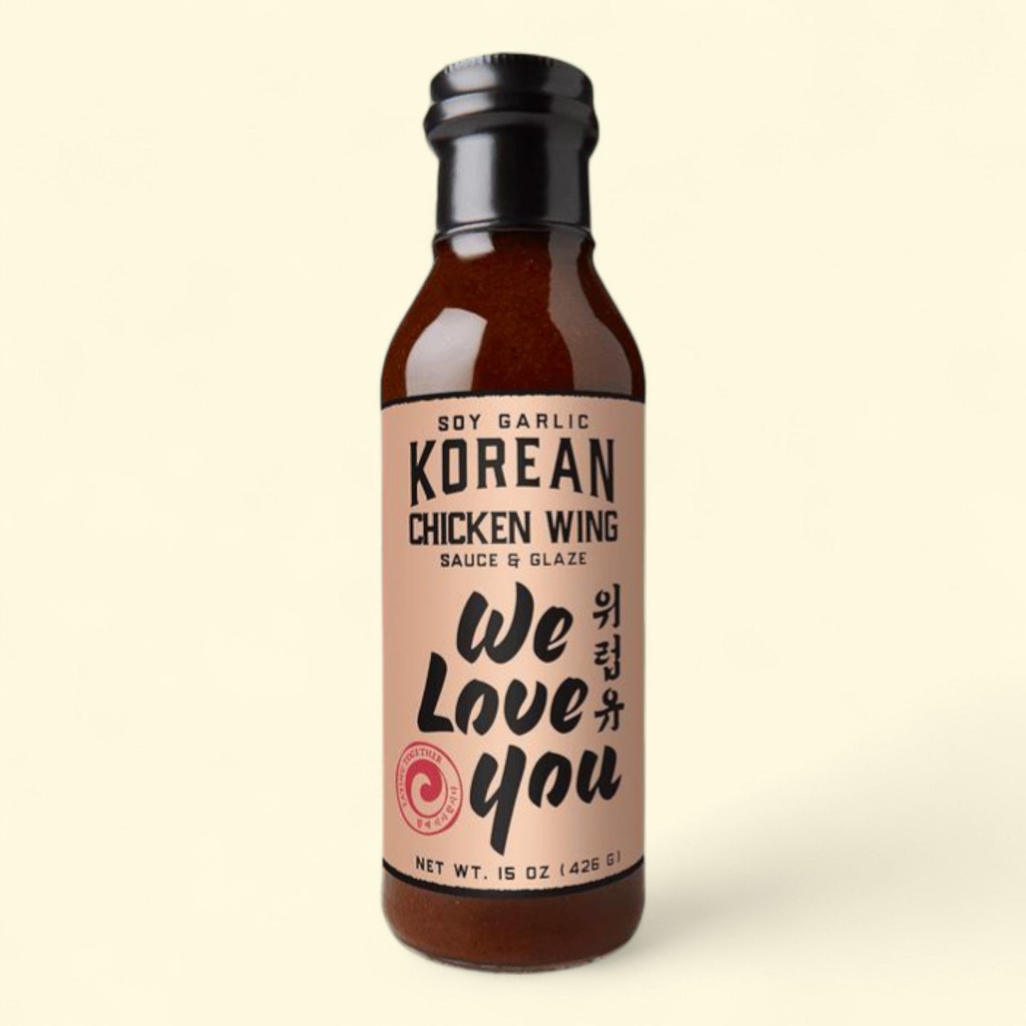 Sauce et nappage pour ailes de poulet « We Love You » (Corée), 425 g