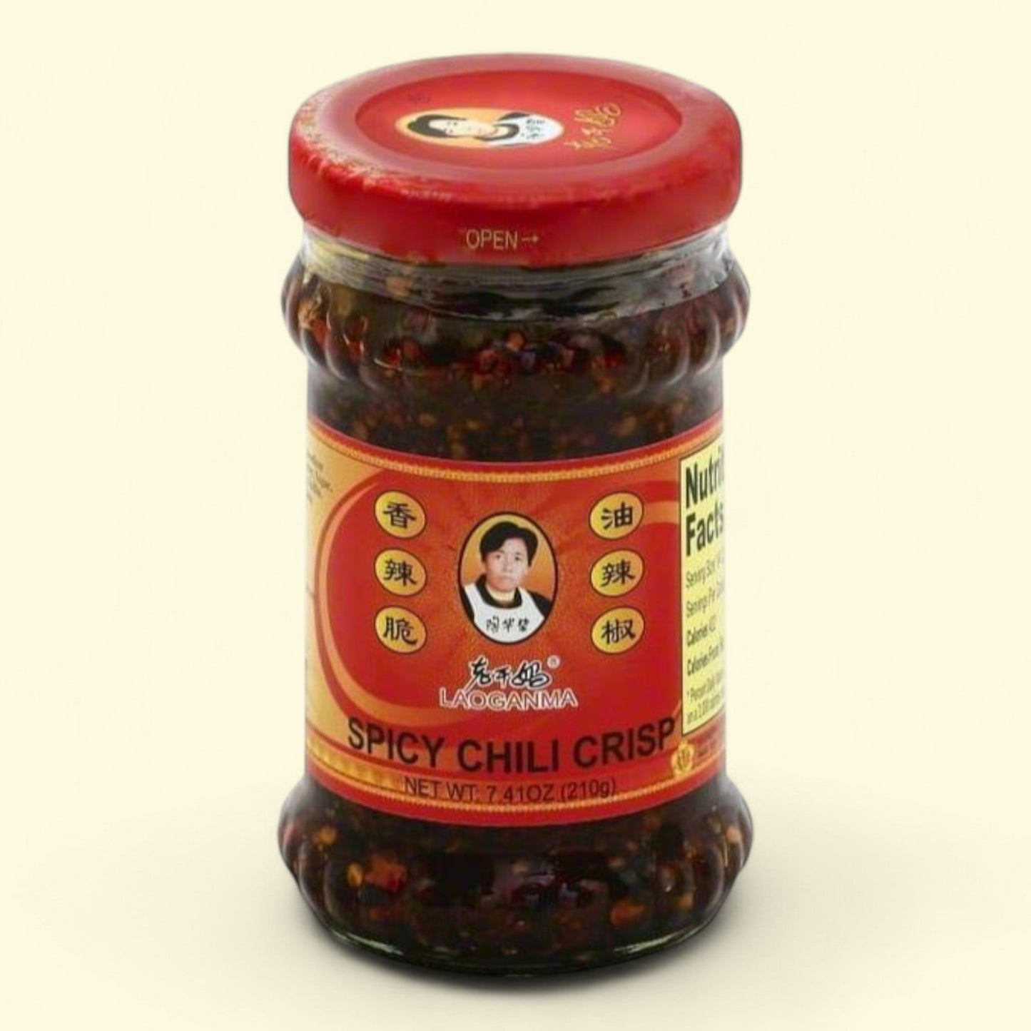 Laoganma Spicy Chili Crisp Sauce, 7.41 Fl Oz