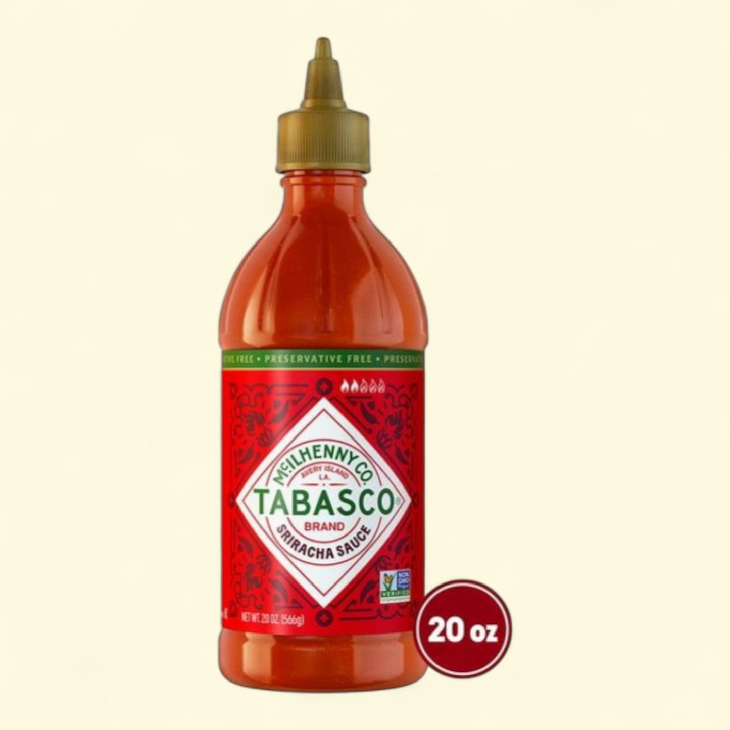 Tabasco Sriracha Sauce, 20 oz