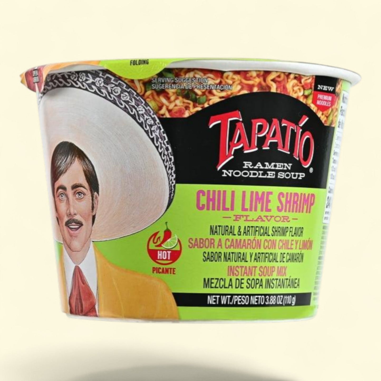 Tapatio Ramen Bowl, 3.8 oz