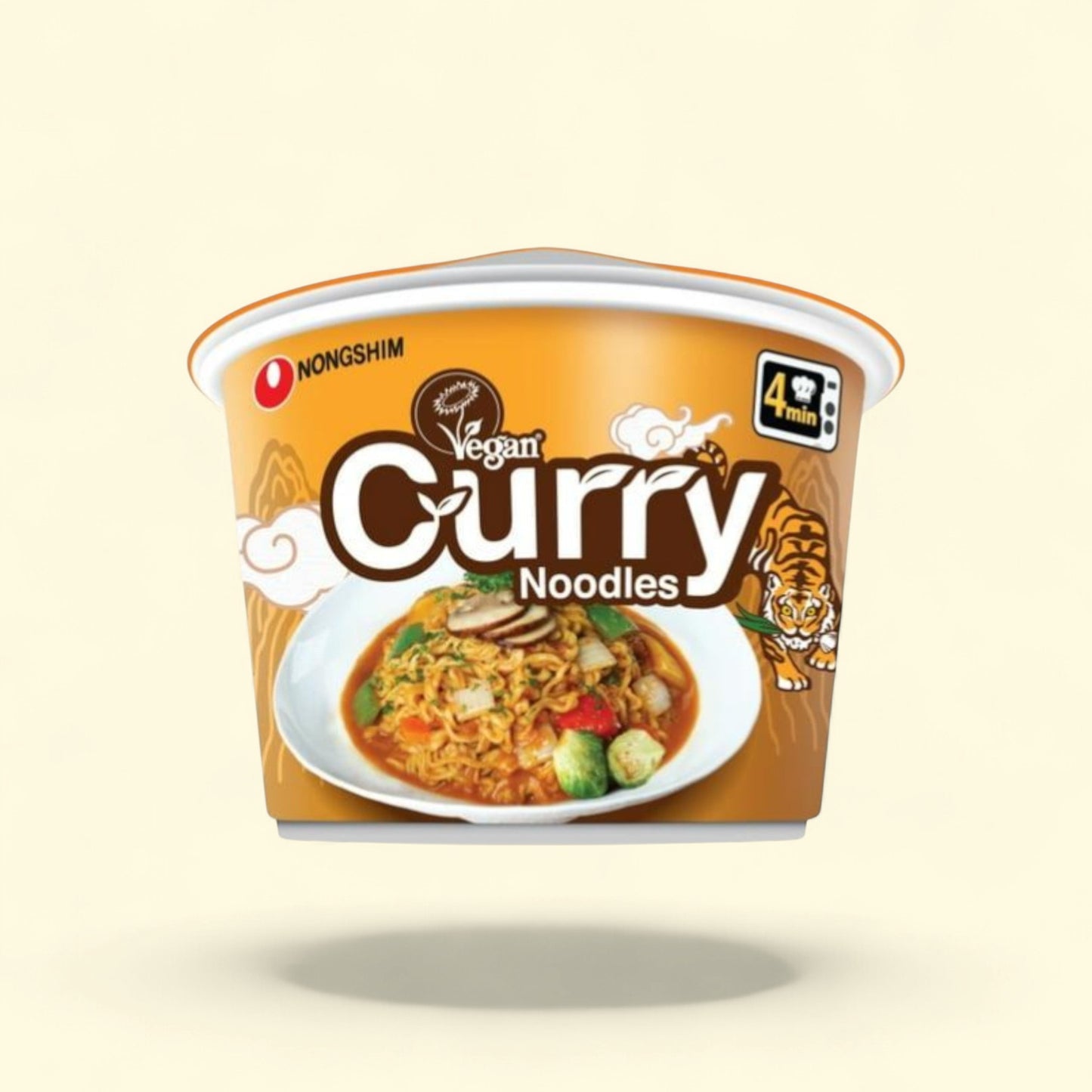Nongshim Curry Ramen Noodle Soup Big Bowl, 3.56oz x 1 Count — authentic US product shipped worldwide by Treatspree