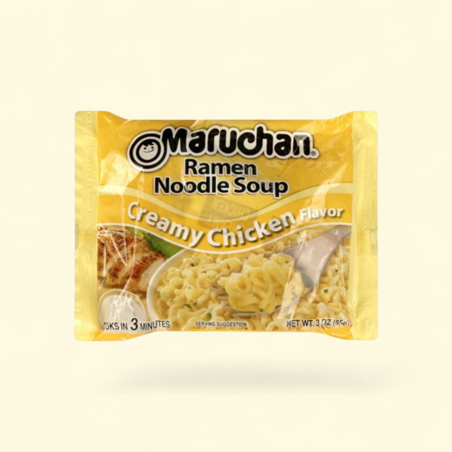 Maruchan Ramen Noodle Creamy Chicken Soup, 3 oz — authentic US product shipped worldwide by Treatspree
