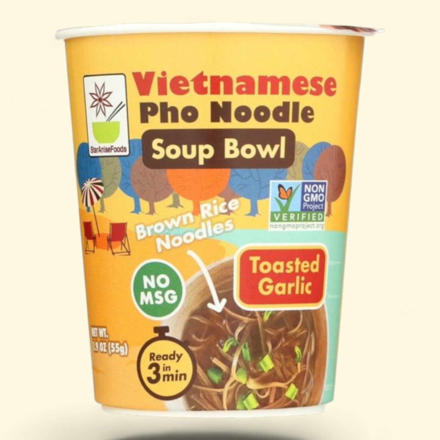 Instant Vietnamese Noodle Pho Bowl, 1.9 oz