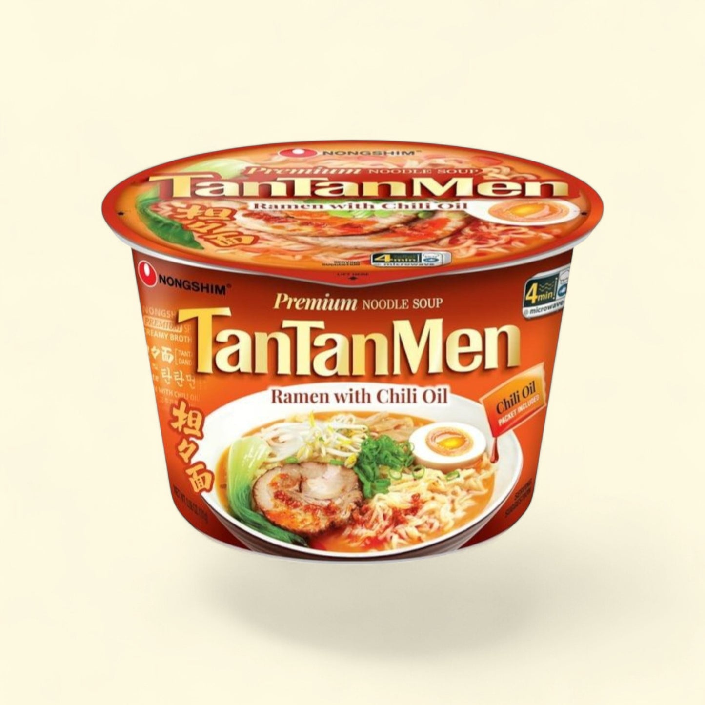 Nongshim Tantanmen Big Bowl Ramen Noodle Soup, 3.56oz — authentic US product shipped worldwide by Treatspree