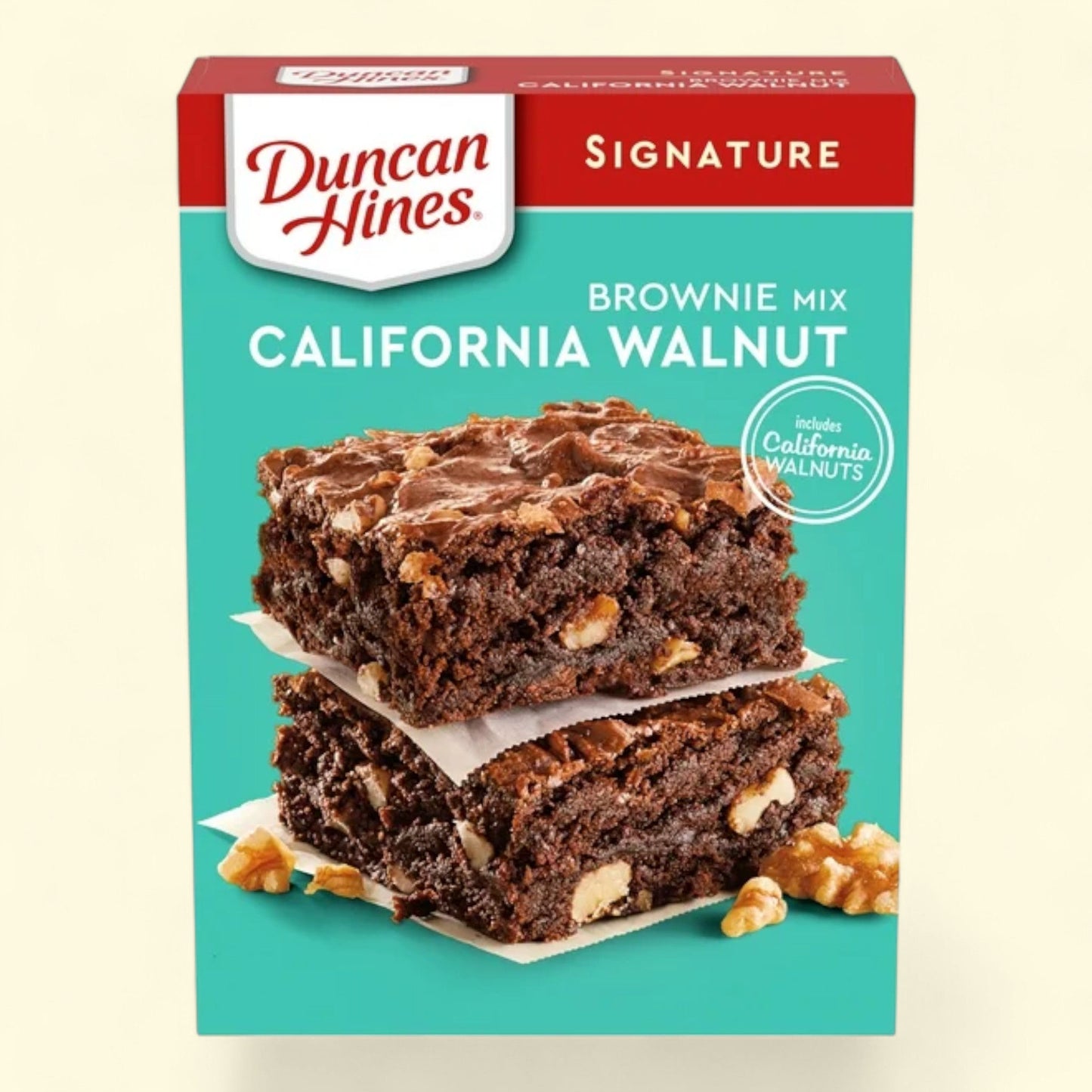 Duncan Hines Signature California Walnut Brownie Mix, 17.6 oz
