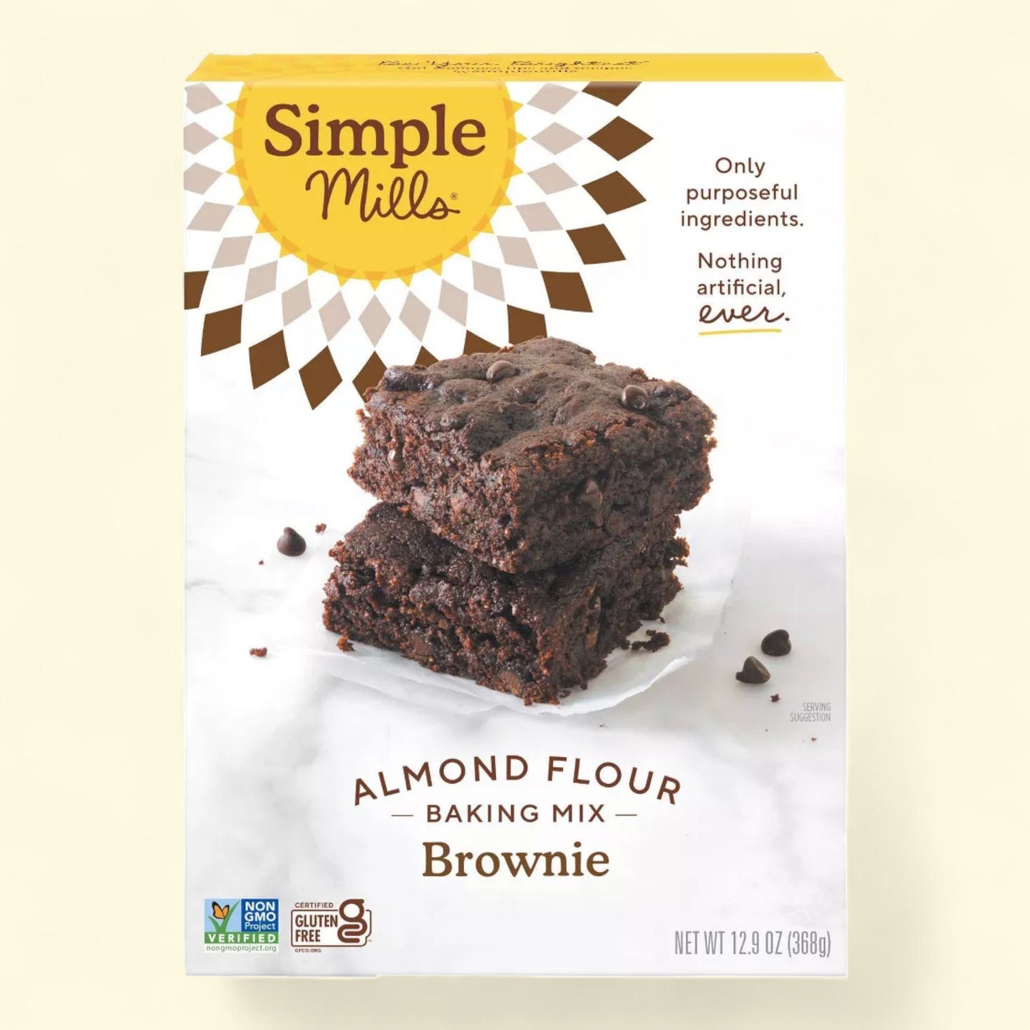 Simple Mills Brownie Almond Flour Baking Mix, 12.9oz