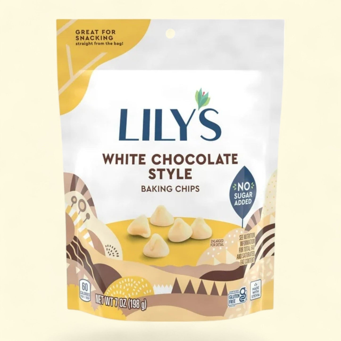 Lily's White Chocolate Baking Chips, 7 oz