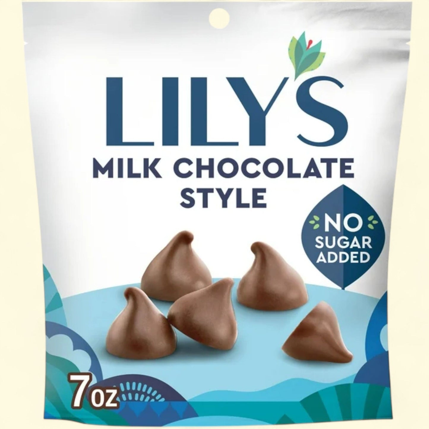 Lily's Milk Chocolate Baking Chips, 7 oz