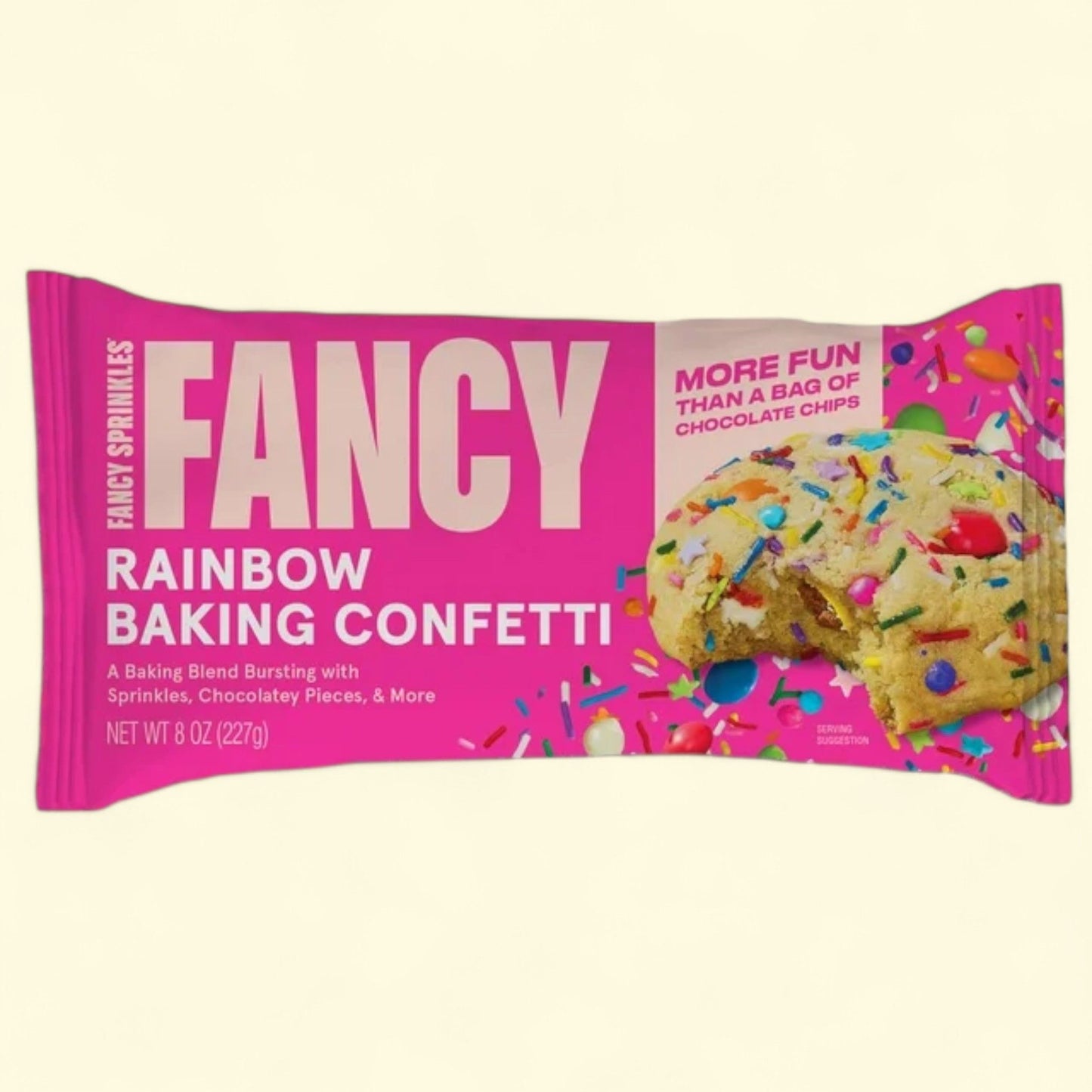 Fancy Sprinkles Rainbow Baking Confetti, 8 oz