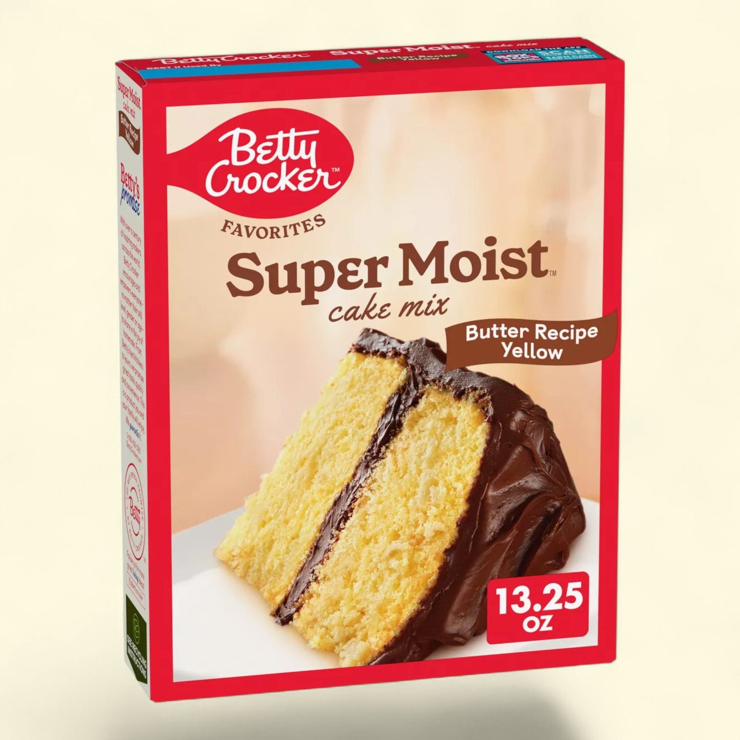 Betty Crocker Yellow Super Moist Cake Mix, 13.25oz