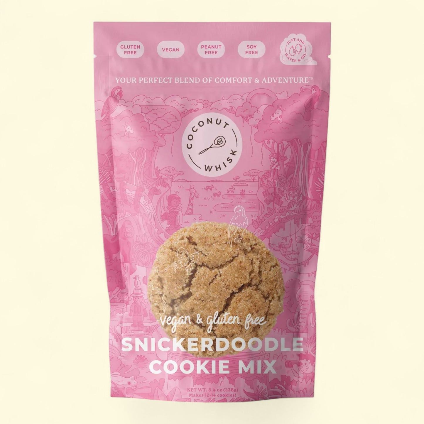 Coconut Whisk Snickerdoodle Cookie Mix, 8.4oz
