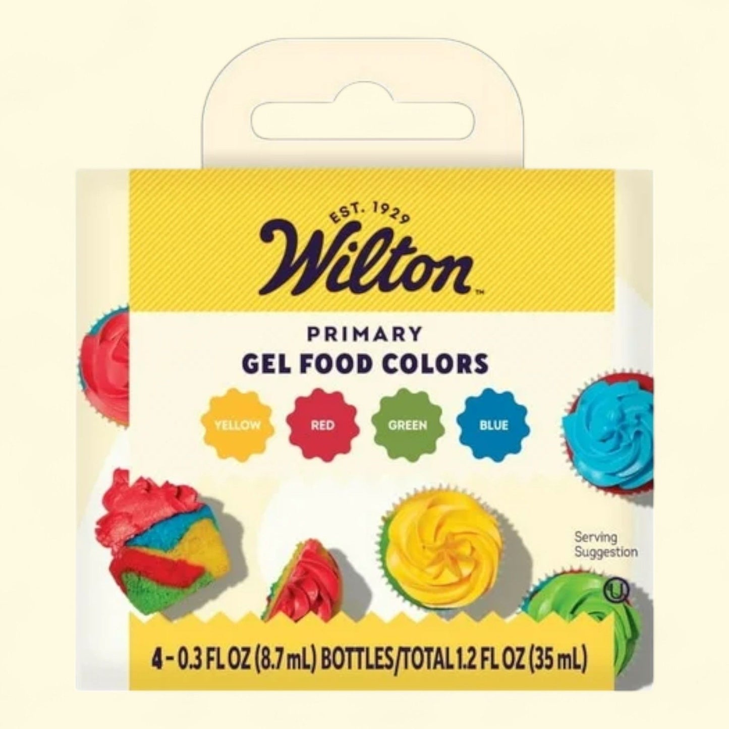 Wilton Gel Food Coloring Set, 4 Ct