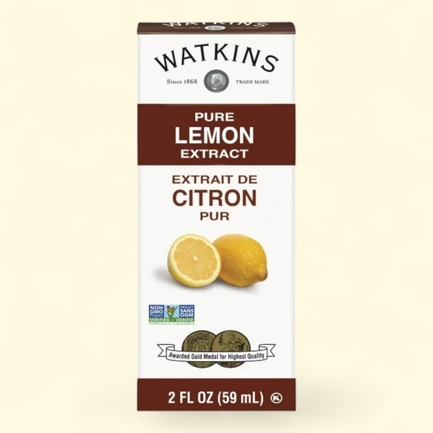 Extrait pur de citron Watkins, 59 ml