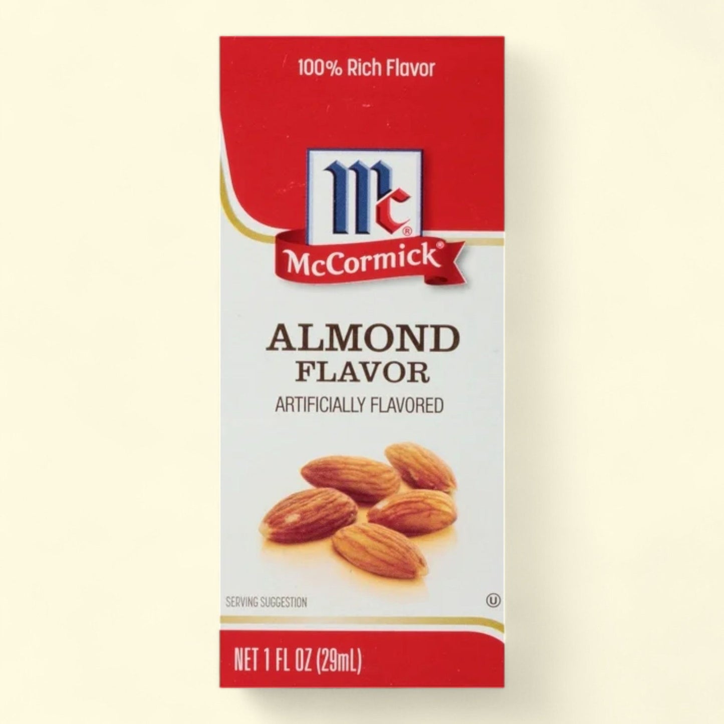 McCormick Imitation Almond Flavor, 1 fl oz — authentic US product shipped worldwide by Treatspree