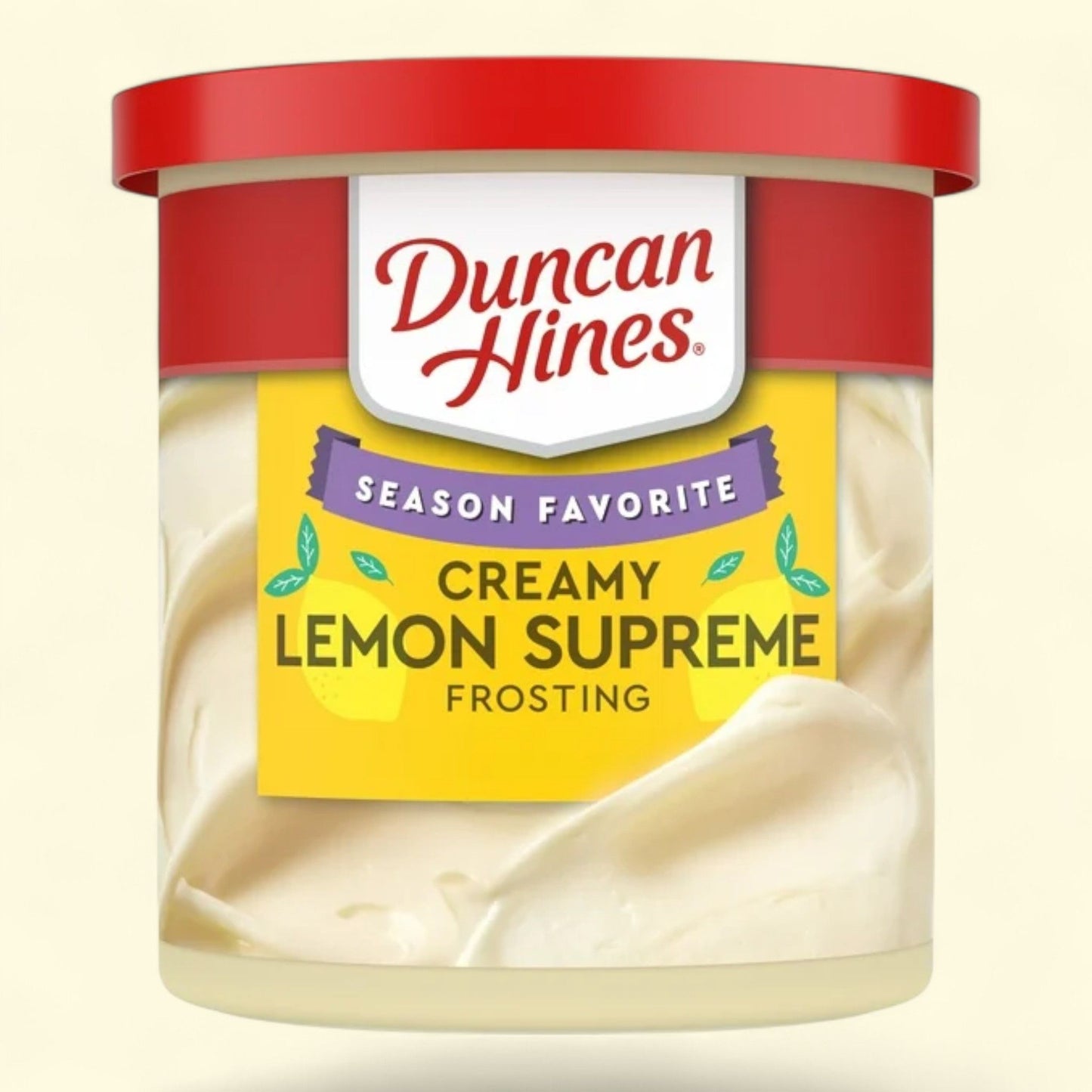 Duncan Hines Creamy Lemon Supreme Frosting, 16 oz