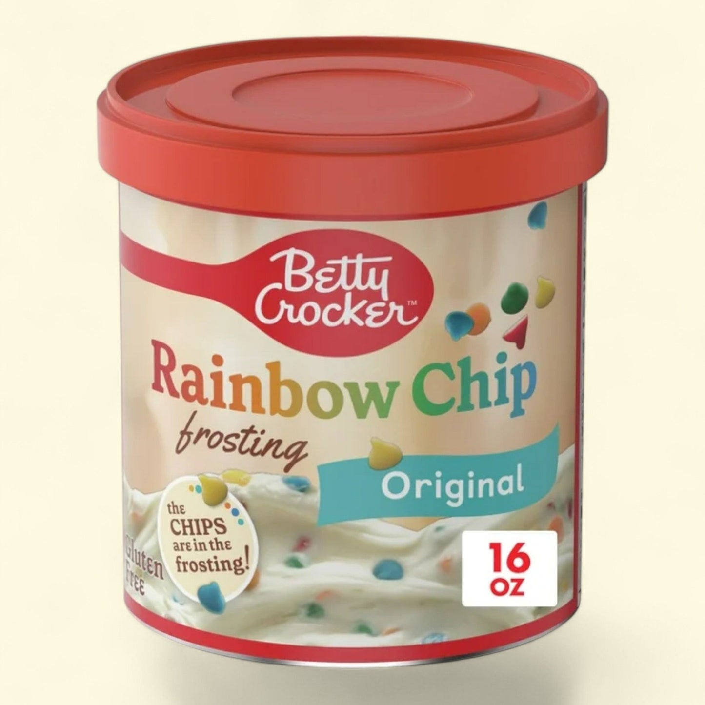 Betty Crocker Rainbow Chip Frosting, 16 oz