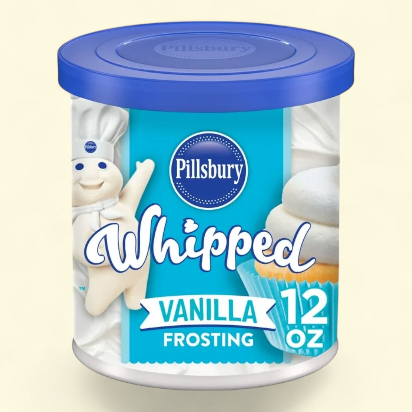 Pillsbury Whipped Vanilla Frosting, 12 oz