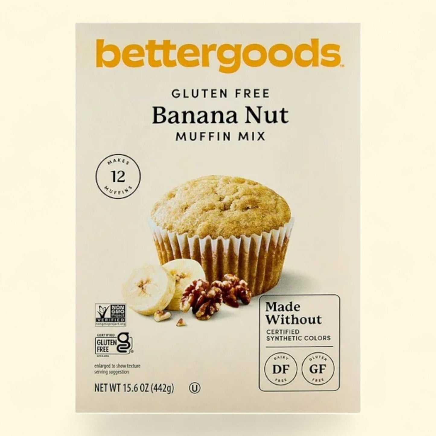 Bettergoods Banana Nut Muffin Mix, 15.6 oz, Gluten Free
