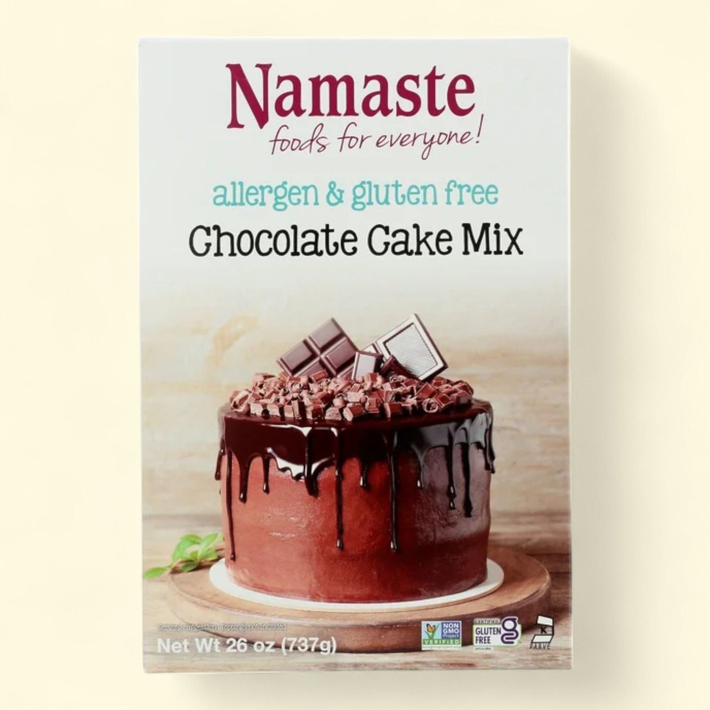 Namaste Foods Chocolate Cake Mix, 26 oz, Gluten Free