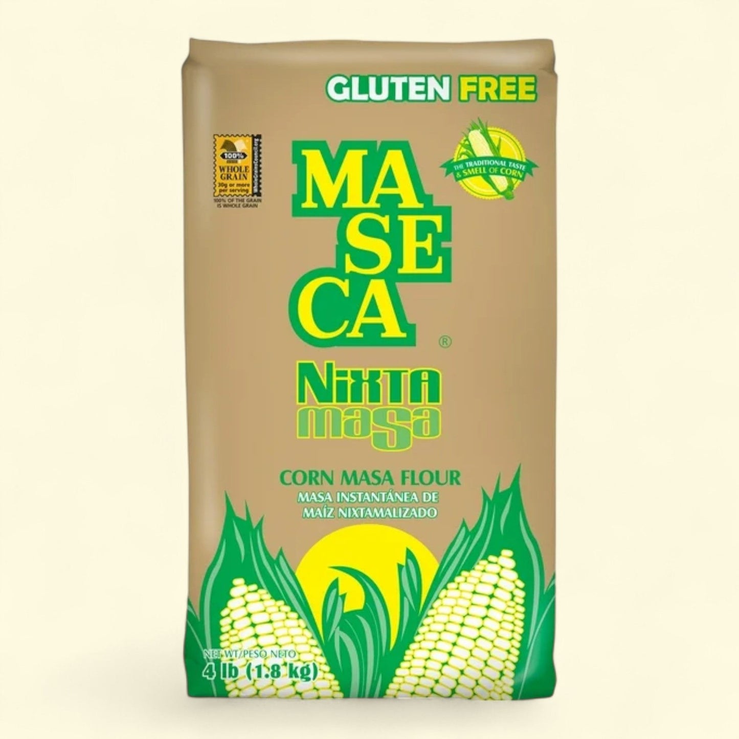 MASECA Nixtamasa Instant Corn Masa Flour, 4 lb., Gluten Free