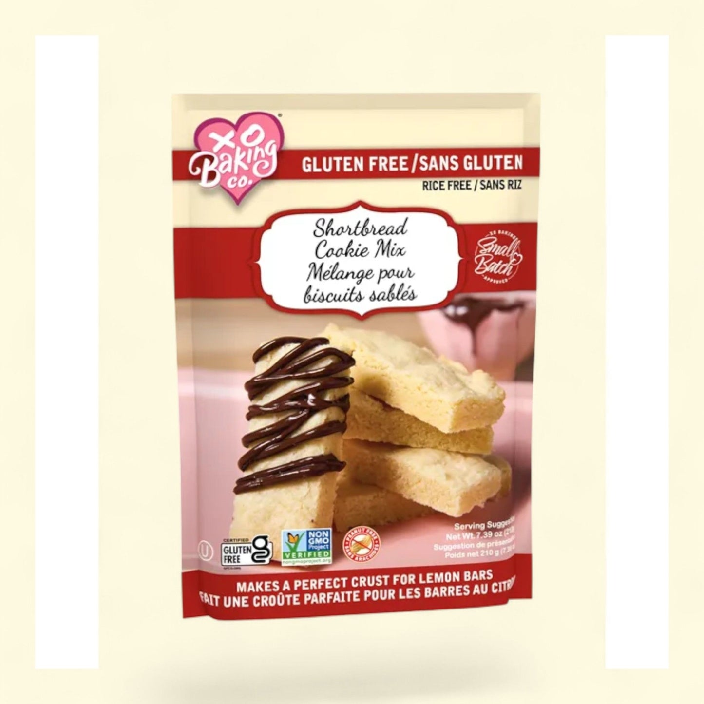 XO Baking Co. Small Batch Shortbread Cookie Mix, 7.39oz, Gluten Free