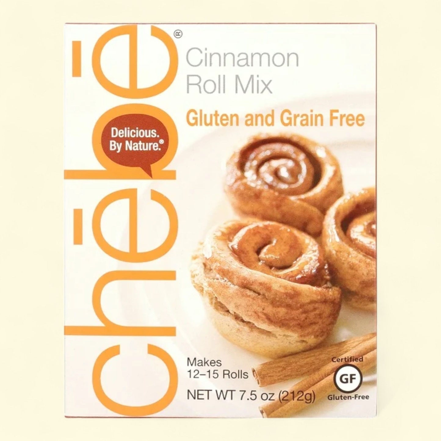Chebe Bread Cinnamon Roll Mix, 7.5 oz, Gluten Free