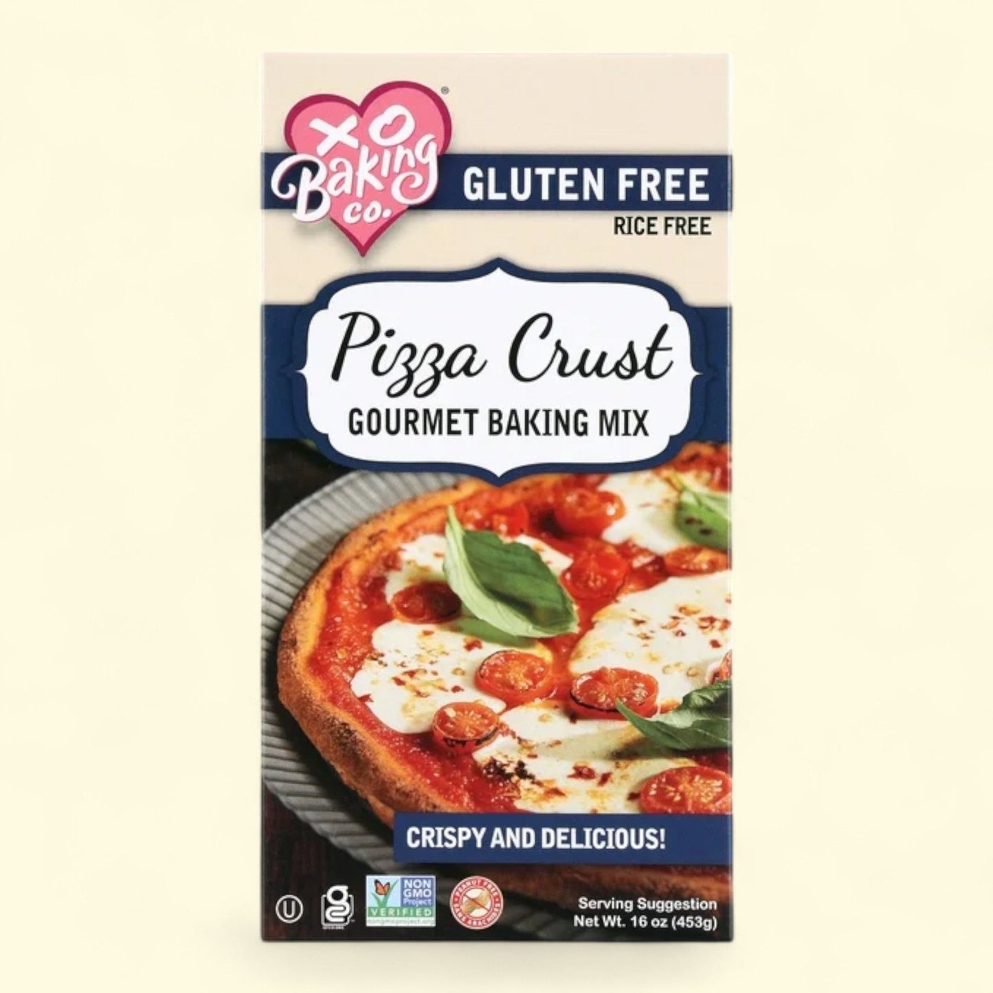 XO Baking Co. Pizza Crust Mix, 16 oz, Gluten Free