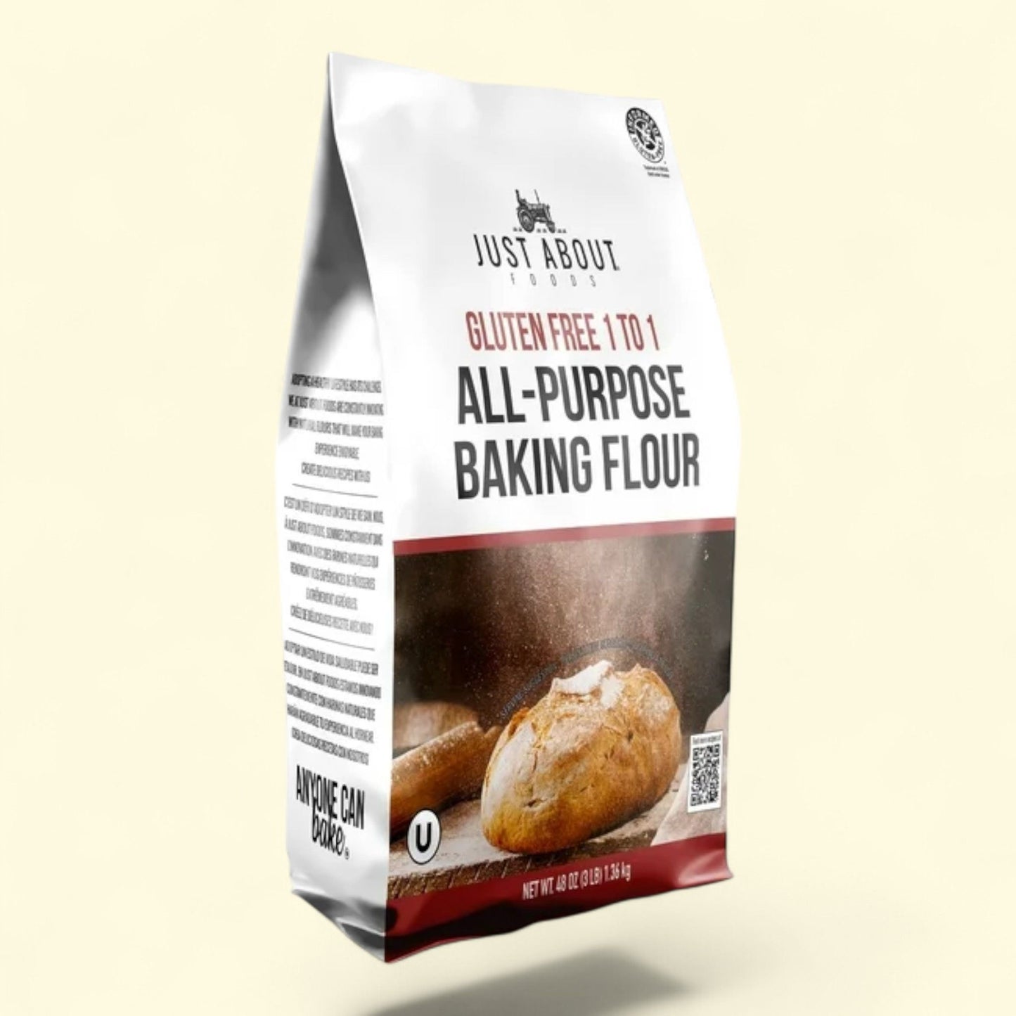 Just About Foods All Purpose Flour Gluten-Free, 3 lbs