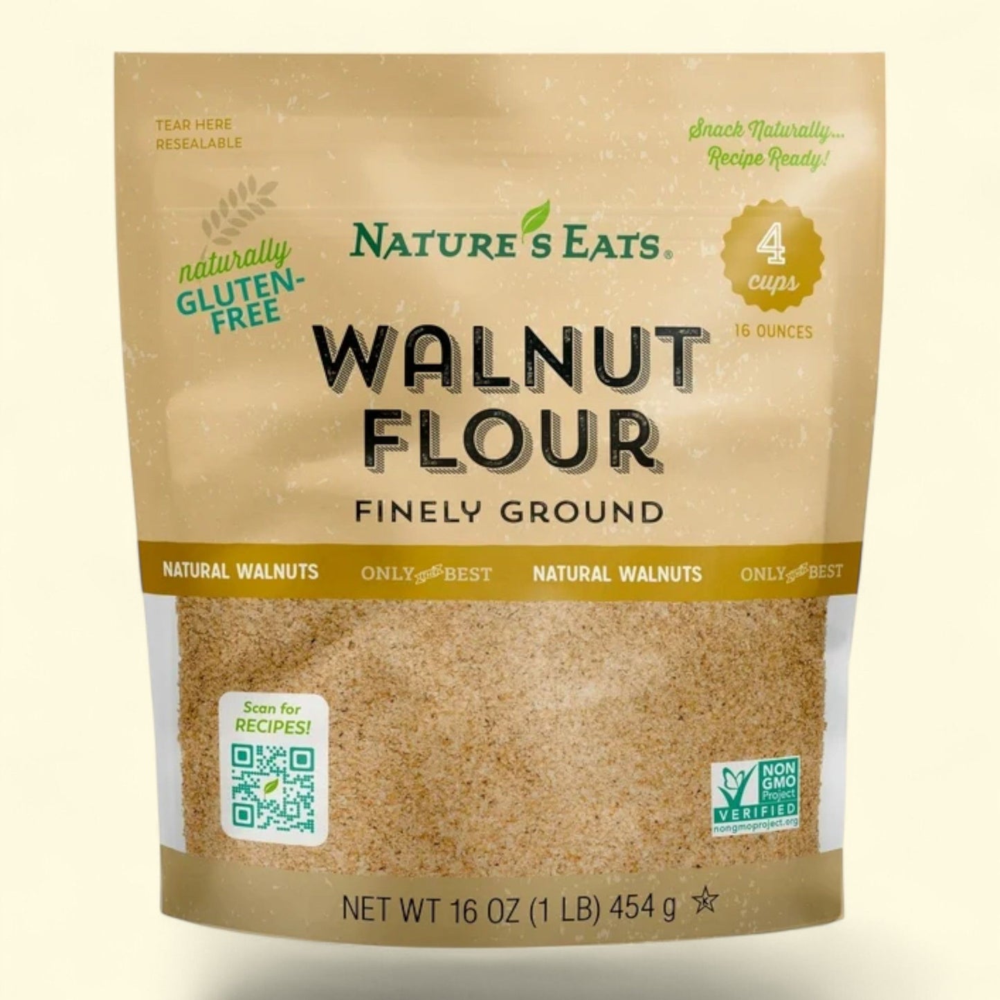 Nature's Eats Walnut Flour, 16 Oz, Gluten Free