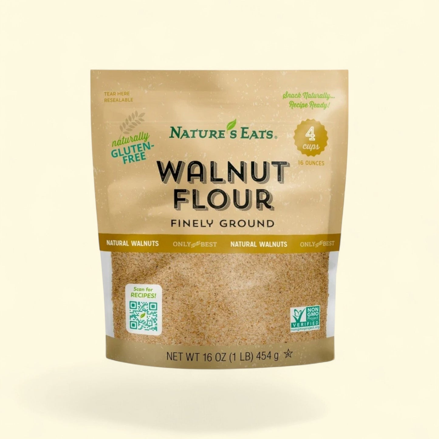 Nature's Eats Walnut Flour, 16 Oz, Gluten Free — authentic US product shipped worldwide by Treatspree
