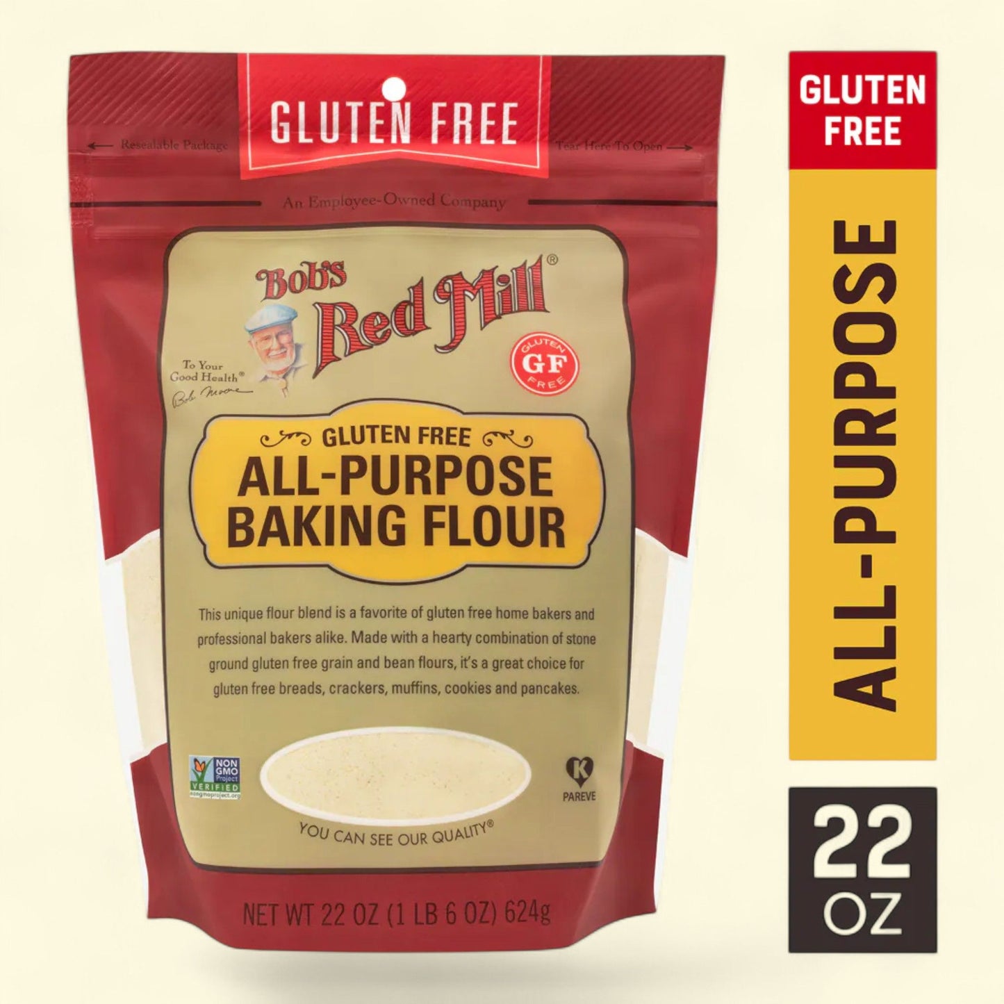 Bob's Red Mill Gluten Free All Purpose Baking Flour, 22 oz
