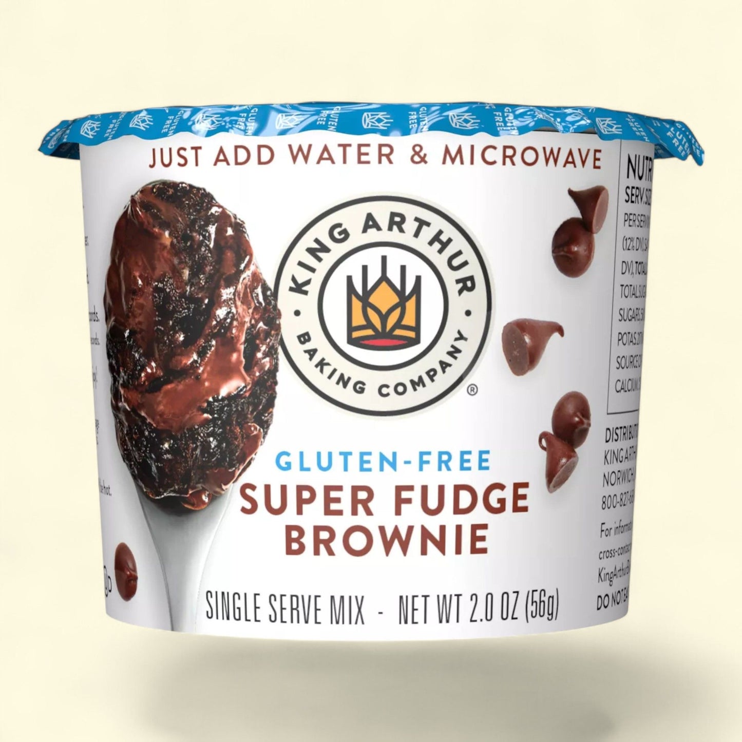 King Arthur Gluten Free Super Fudge Brownie Mix, 2oz